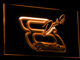 Budweiser Dale Earnhardt Jr. #8 (2) LED Neon Sign USB - Orange - TheLedHeroes