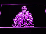 Star Wars Obi-Wan LED Neon Sign Electrical - Purple - TheLedHeroes