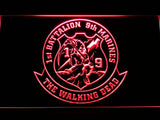 FREE 1st Battalion 9th Marines LED Sign - Red - TheLedHeroes