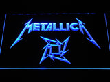 Metallica (5) LED Neon Sign USB - Blue - TheLedHeroes