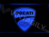 Ducati Corse LED Sign - Blue - TheLedHeroes