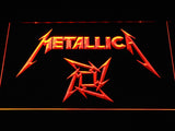 Metallica (5) LED Neon Sign USB - Orange - TheLedHeroes