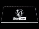 Fallout Shelter LED Neon Sign Electrical - White - TheLedHeroes