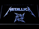 Metallica (5) LED Neon Sign USB - White - TheLedHeroes