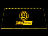 Fallout Shelter LED Neon Sign USB - Yellow - TheLedHeroes