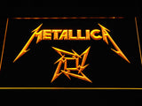 Metallica (5) LED Neon Sign Electrical - Yellow - TheLedHeroes