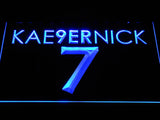 San Francisco 49ers Colin Kaepernick LED Neon Sign USB - Blue - TheLedHeroes