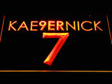 San Francisco 49ers Colin Kaepernick LED Neon Sign USB - Orange - TheLedHeroes