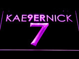 San Francisco 49ers Colin Kaepernick LED Neon Sign USB - Purple - TheLedHeroes