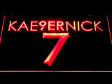 San Francisco 49ers Colin Kaepernick LED Neon Sign USB - Red - TheLedHeroes