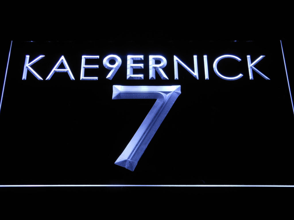 San Francisco 49ers Colin Kaepernick LED Neon Sign USB - White - TheLedHeroes