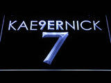 San Francisco 49ers Colin Kaepernick LED Neon Sign USB - White - TheLedHeroes