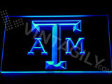 Texas A&M LED Neon Sign USB - Blue - TheLedHeroes