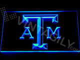 FREE Texas A&M LED Sign - Blue - TheLedHeroes