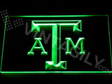 FREE Texas A&M LED Sign - Green - TheLedHeroes