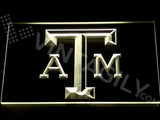 Texas A&M LED Sign - Yellow - TheLedHeroes