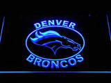 Denver Broncos (12) LED Neon Sign Electrical - Blue - TheLedHeroes