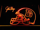 Denver Broncos John Elway LED Neon Sign Electrical - Orange - TheLedHeroes