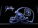 FREE Denver Broncos John Elway LED Sign - White - TheLedHeroes