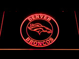 FREE Denver Broncos (13) LED Sign - Red - TheLedHeroes