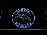 Denver Broncos (13) LED Neon Sign Electrical - White - TheLedHeroes