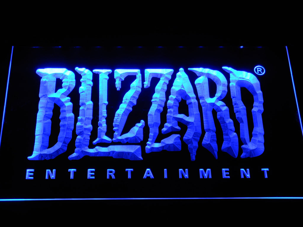 Blizzard Entertainment LED Sign - Blue - TheLedHeroes