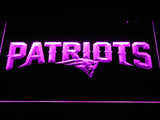 New England Patriots (8) LED Neon Sign Electrical - Purple - TheLedHeroes