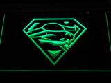 New England Patriots (9) LED Neon Sign USB - Green - TheLedHeroes
