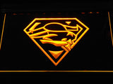 New England Patriots (9) LED Neon Sign USB - Yellow - TheLedHeroes