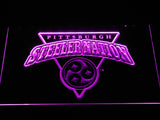 Pittsburgh Steelers (8) LED Neon Sign Electrical - Purple - TheLedHeroes