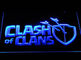 Clash of Clans LED Neon Sign USB - Blue - TheLedHeroes