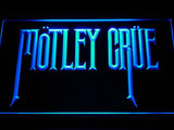 Motley Crue LED Neon Sign Electrical - Blue - TheLedHeroes