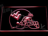 West Virginia Mountaineers LED Neon Sign USB - Red - TheLedHeroes