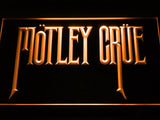 Motley Crue LED Neon Sign Electrical - Orange - TheLedHeroes