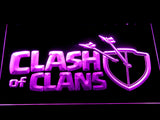 Clash of Clans LED Neon Sign Electrical - Purple - TheLedHeroes