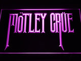 Motley Crue LED Neon Sign Electrical - Purple - TheLedHeroes