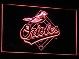 Baltimore Orioles (3) LED Neon Sign USB -  - TheLedHeroes