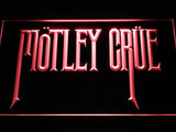 Motley Crue LED Neon Sign Electrical - Red - TheLedHeroes