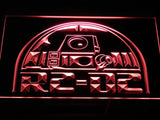 Star Wars R2-D2 (2) LED Neon Sign Electrical - Red - TheLedHeroes