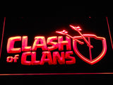 FREE Clash of Clans LED Sign - Red - TheLedHeroes