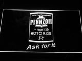 Pennzoil Motor Oil LED Neon Sign Electrical - White - TheLedHeroes