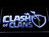 Clash of Clans LED Neon Sign USB - White - TheLedHeroes