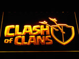 Clash of Clans LED Neon Sign Electrical - Yellow - TheLedHeroes