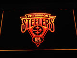 Pittsburgh Steelers (10) LED Neon Sign USB - Orange - TheLedHeroes