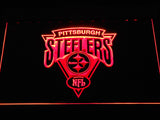 Pittsburgh Steelers (10) LED Neon Sign USB - Red - TheLedHeroes