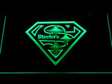 Pittsburgh Steelers (11) LED Neon Sign Electrical - Green - TheLedHeroes