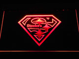 Pittsburgh Steelers (11) LED Neon Sign Electrical - Red - TheLedHeroes