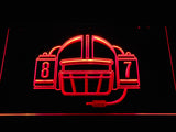 New England Patriots Rob Gronkowski LED Neon Sign USB - Red - TheLedHeroes