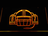New England Patriots Rob Gronkowski LED Neon Sign Electrical - Yellow - TheLedHeroes