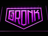 New England Patriots Rob Gronkowski (2) LED Neon Sign Electrical - Purple - TheLedHeroes
